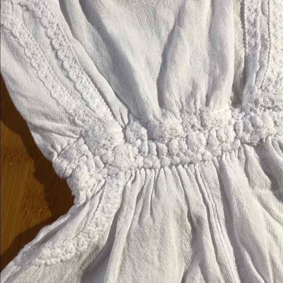 NWT Cotton Natural Girls Milano romper white 2 - Picture 3 of 4